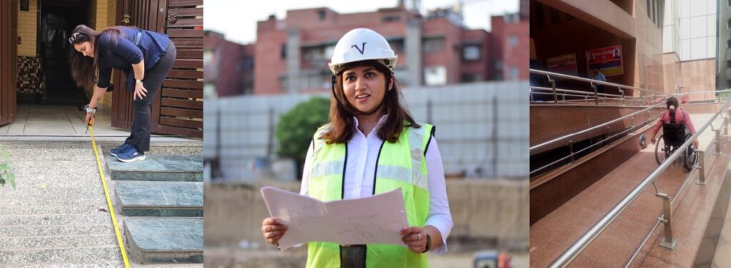 resilience and inclusiveness of Anubha Singhal in action working on accessibility